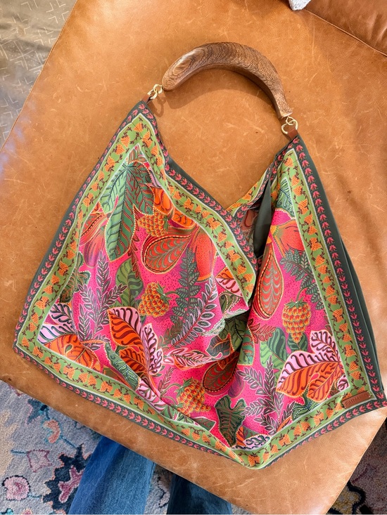 FARM Rio Handbags - Farm Rio Scarf Tote Bag